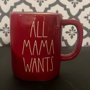 Rae Dunn ALL MAMA WANTS IS A SILENT NIGHT